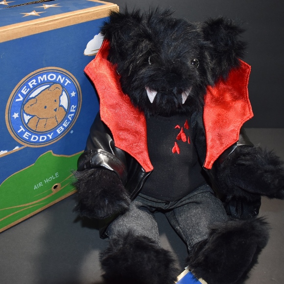Vermont Teddy Bear Accessories - Vermont Teddy Bear Co. Dracula Bear